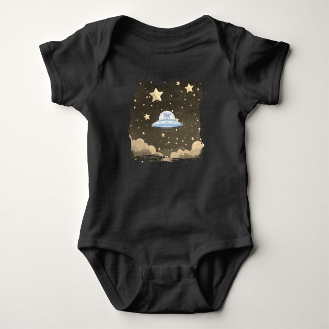 BODY PARA BEBÊ UFO PETS (Frente)