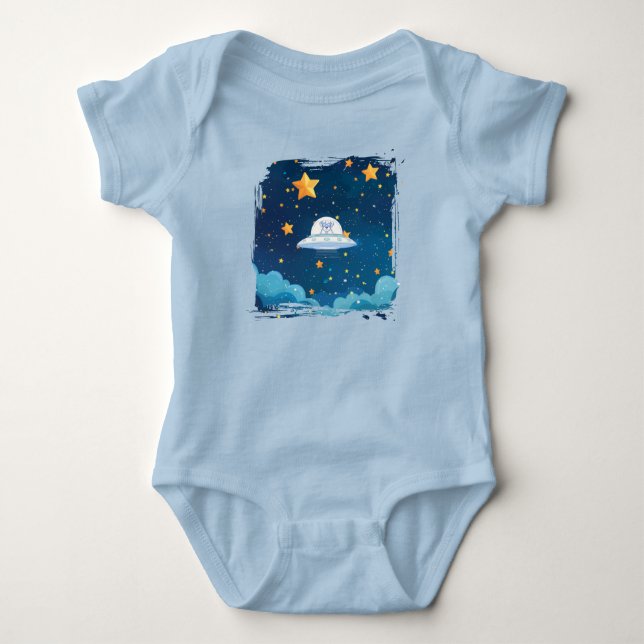 BODY PARA BEBÊ UFO PETS (Frente)