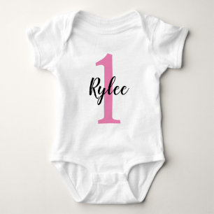 Body Para Bebê Um Ano Personalizado