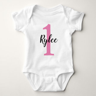 Body Para Bebê Um Ano Personalizado