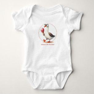Body Para Bebê Um Ganso Tolo Personalizado