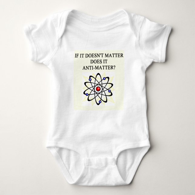 Body Para Bebê Um grande design da física (Frente)