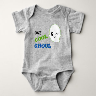 Body Para Bebê Um Legal Dia das Bruxas Ghoul