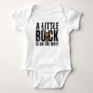Body Para Bebê Um Pequeno Buck Está a Caminho da Caça