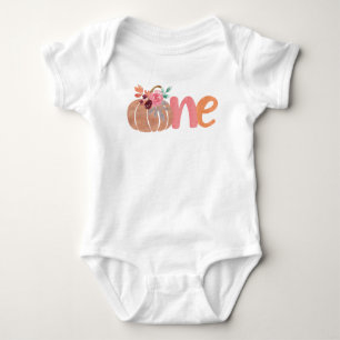 Body Para Bebê Um pequeno primeiro aniversario Floral de Boho de
