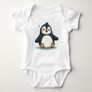 Body Para Bebê um pinguim bonito
