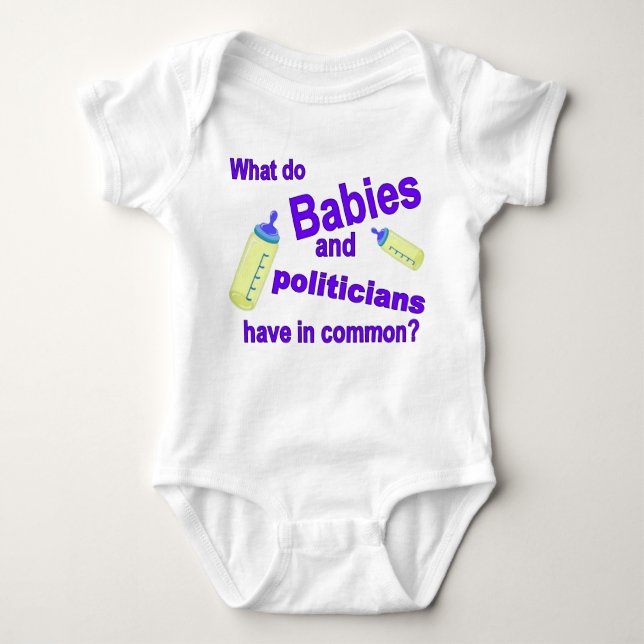 Body Para Bebê Um Pouco Ou Muito (Frente)