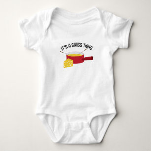 Body Para Bebê Uma coisa suíça