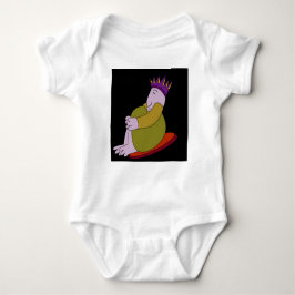 Body Para Bebê Uma figura de rei