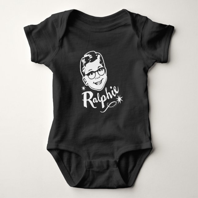 Body Para Bebê Uma história de Natal | Ralphie (Frente)