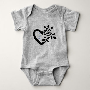 Body Para Bebê Uma rosa para o seu bebê.