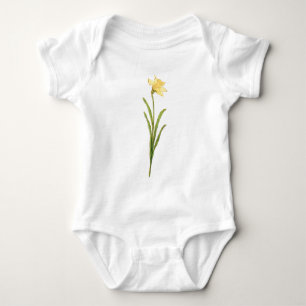 Body Para Bebê Única ilustração do Daffodil por Kate Greenaway