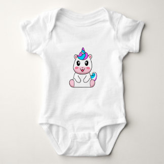Body Para Bebê Unicorn Baby Bodyfit