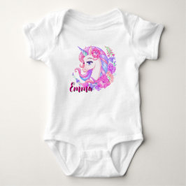 Body Para Bebê unicórnio
