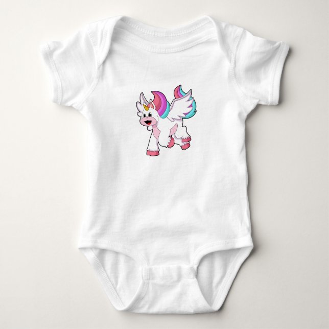 Body Para Bebê Unicórnio com Wing.PNG (Frente)