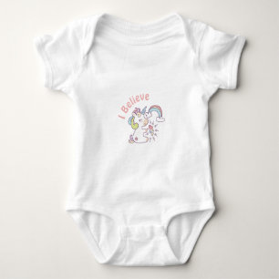 Body Para Bebê Unicórnio mágico