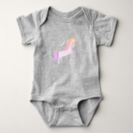 Body Para Bebê unicórnio mágico