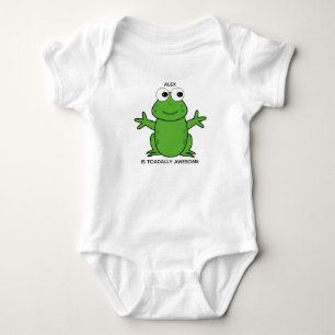 Body Para Bebê Unisex impressionante animal bonito de Toadally