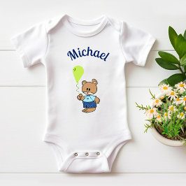 Body Para Bebê Ursinho