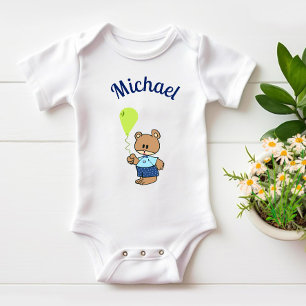 Body Para Bebê Ursinho