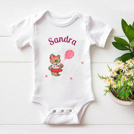 Body Para Bebê Ursinho