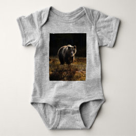 Body Para Bebê Urso