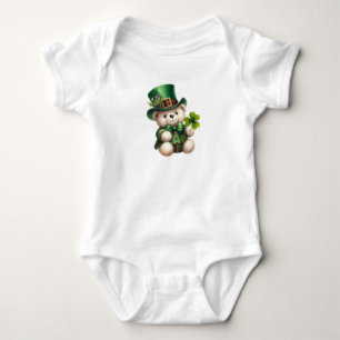 Body Para Bebê Urso Animado