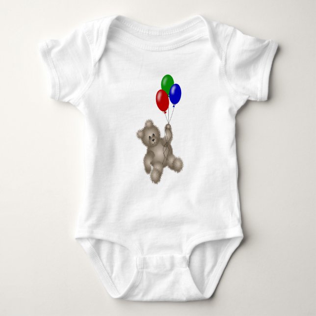 Body Para Bebê Urso de flutuação - TBA (Frente)