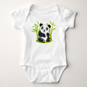 Body Para Bebê urso panda gigante