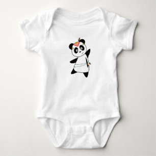 Body Para Bebê Urso Panda Indiano Moda Teddy Pena Fofo