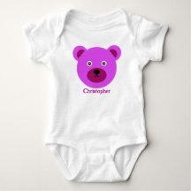Urso Violeta Bonito