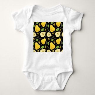 Body Para Bebê Ursos Doce: Design de Fruta de
