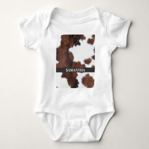 Body Para Bebê Vaca