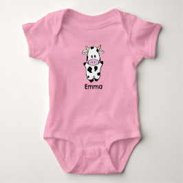 Body Para Bebê Vaca