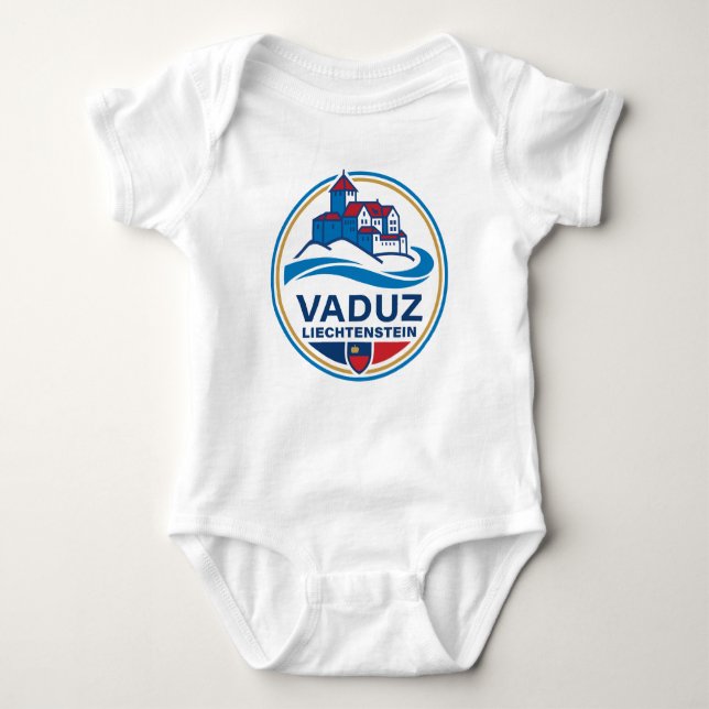 Body Para Bebê Vaduz Liechtenstein Europa (Frente)