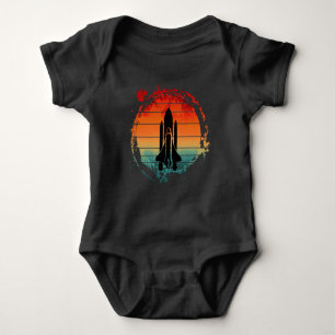 BODY PARA BEBÊ VAIVÉM ESPACIAL VINTAGE