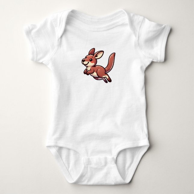 Body Para Bebê Valorização Wallaby (Frente)