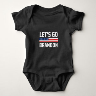 Body Para Bebê vamos brandon chant joe biden, vamos fazer soutien