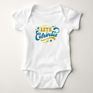 Body Para Bebê Vamos celebrar | Fesp Party Design