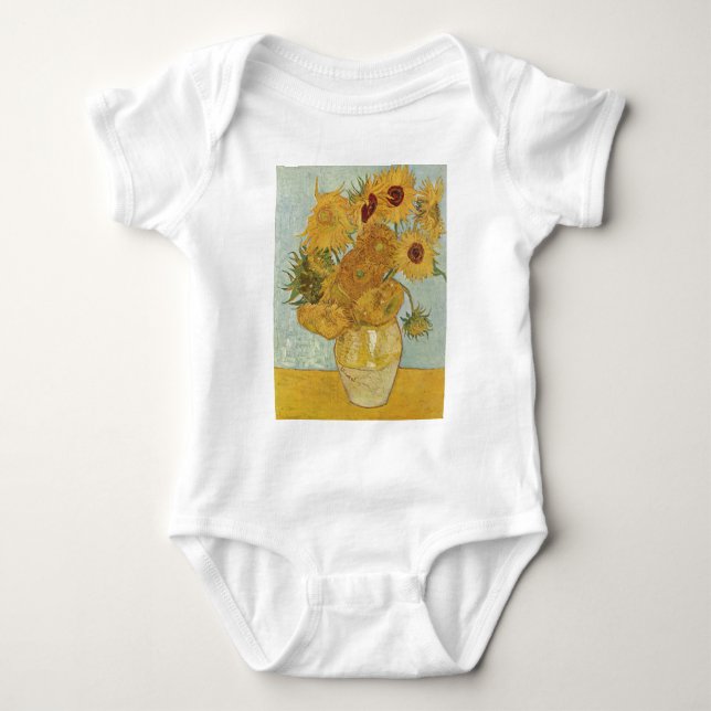 Body Para Bebê Van Gogh (Frente)