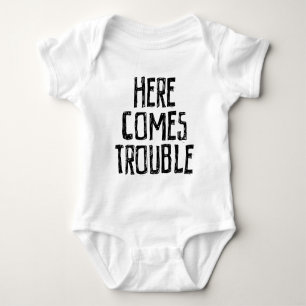 Body Para Bebê Vem aqui o problema