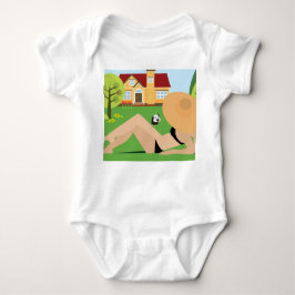 Body Para Bebê Verão na aldeia