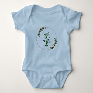 Body Para Bebê Verão Planta Fofa
