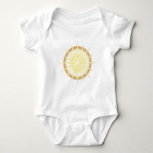 Body Para Bebê Vergina Sun (Estrela de Vergina)