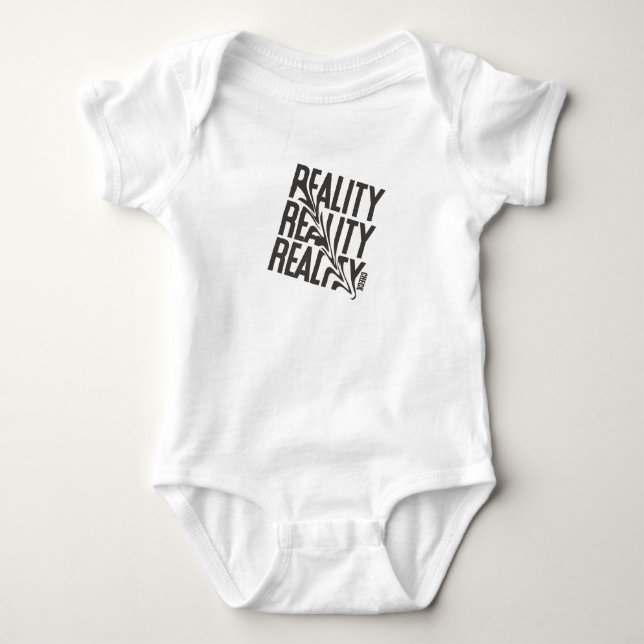 Body Para Bebê Verificação da Realidade (Frente)