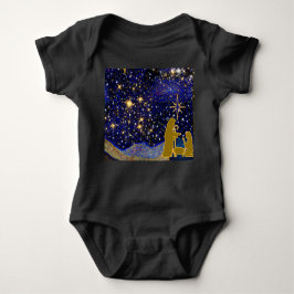 Body Para Bebê Véspera de Natal