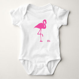 Body Para Bebê Veste do flamingo
