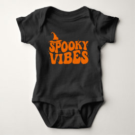 Body Para Bebê Víbias Adormecidas Spooky, Halloween