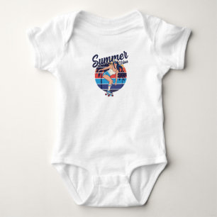 Body Para Bebê Víblias de Verão