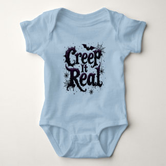 Body Para Bebê Vibrações de Halloween - Edgy